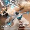 New Z105 Drone 4K Professional HD Dual Camera Optical Flow Positioning Photography Brushless Foldable Large Screen RC Quadcopter