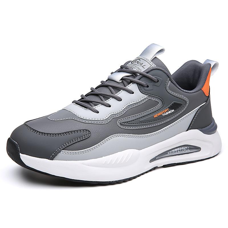 Мужская обувь 2025 новая спортивная повседневная легкая дышащая нескользящая спортивная обувь молодежный тренд кроссовки для папы 2025