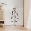 Креативная баскетбольная диаграмма высоты, наклейка, диаграмма роста, измерение высоты, съемная декоративная самоклеящаяся наклейка на стену «сделай сам»