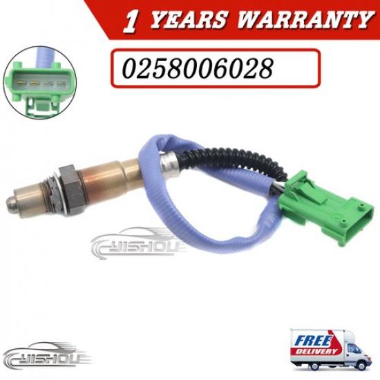 Oxygen Sensor For Citroen C2 C3 C4 C8 Peugeot 306 307 308 0258006028 9622997680