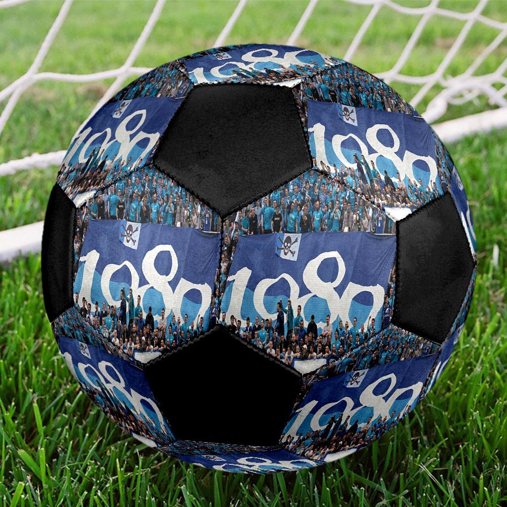 Zenit St Petersburg size5 Soccer Ball, colorful, suitable for all ages, machine-stitched, PVC material, competition grade,durable and high bounce