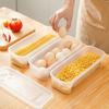 Transparent Pasta Storage Box Stackable Easy To Use Food Grade with Lid Keep Freshness Pasta Box Home Supply