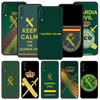 Spanish Guard Civil Emblem Case For Samsung A26 A36 A56 A54 A52 A50 A70 A40 A12 A14 A16 A22 A24 A42 A34 A32 5G A04s A06 5G Cover