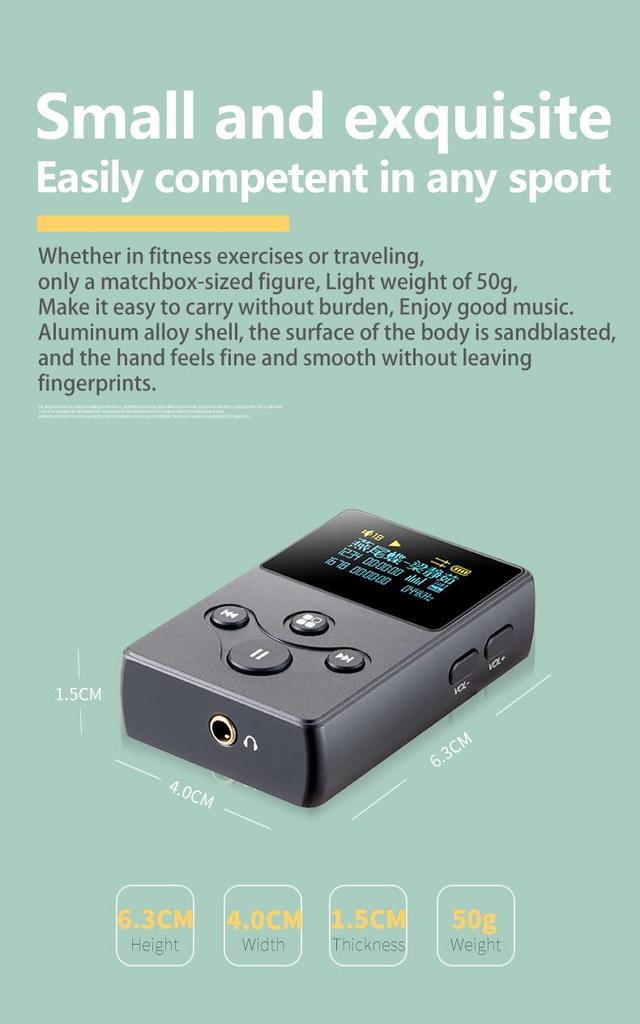 XDUOO X2S Lossless портативный музыкальный плеер DSD128 24 бит 192 кГц 128 ГБ OLED MP3-плеер HI-RES