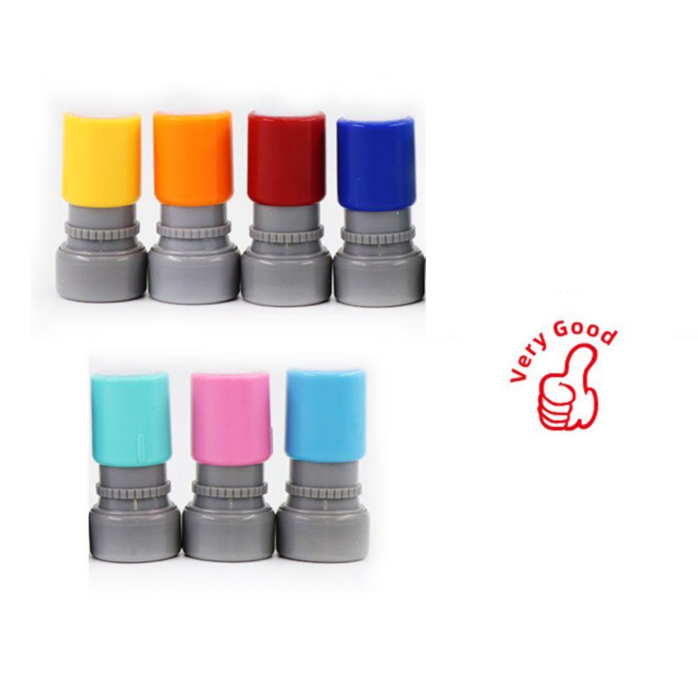 Toy Stamps Cartoon Stamps Kids Seal Teaching Stamp Encouragement Reward Seal Commentary Stamp