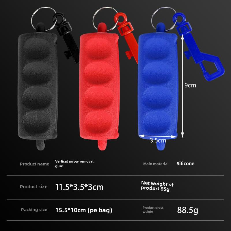 Многоцветный резиновый извлекатель стрел для тренировок и соревнований по стрельбе из лука