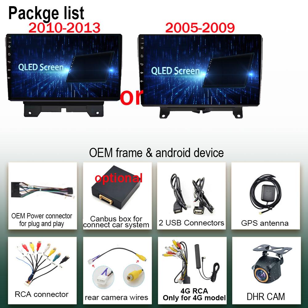 Android Auto для Land Rover Range Sport 2005 - 2013 GPS-навигация автомобильное радио GPS мультимедийный плеер QLED 5G WIFI BT нет 2 din DVD