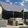 Sunshade, UV protection, awning, grey, waterproof, 3x3 m