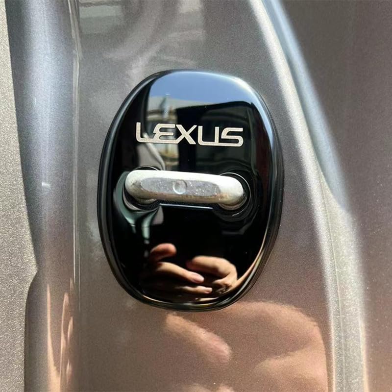 TADOKAPATU Накладка на ручку двери Lexus Накладка на замок двери Хромированная Аксессуар Интерьер