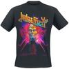 Judas Priest Band Masked Figure Print T Shirt 100 Cotton Casual Neutral Tee Heavy Metal Streetwear for Unisex Women
