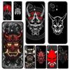 For Xiaomi Mi 13 12T 10 12 Lite 11 Ultra 10T 11X 11T Pro 9T Phone Case Samurai Oni Mask For Poco X3 NFC X4 F3 F4 M3 M4 5G Cover