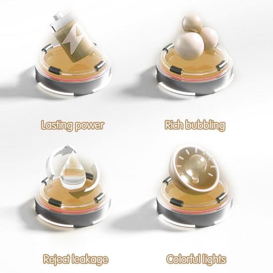 Bubble Machine Stand Automatic Bubble Maker with Night Light And Music Outdoor Vertical Bubbles Machine for Wedding Birthday Picnic Camping Party