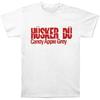 Husker Du Candy Apple Серый Логотип Lp На Белой Футболке XXXL Белая Унисекс Футболка