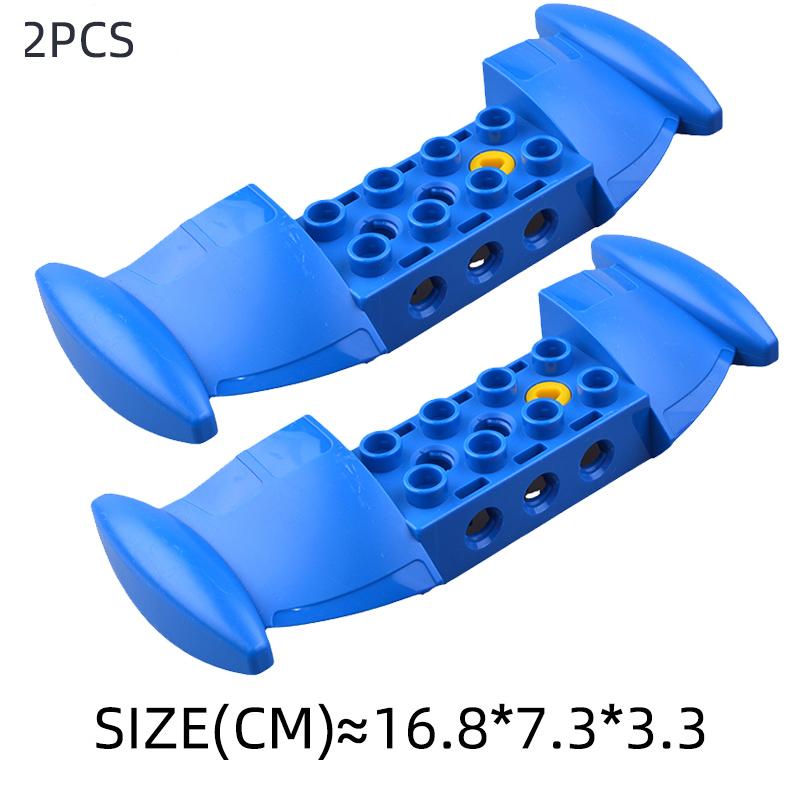 Big Particle Building Blocks Technology Engineering Machinery Assembly Accessories Compatible Brick Science Educational Toys 1pc