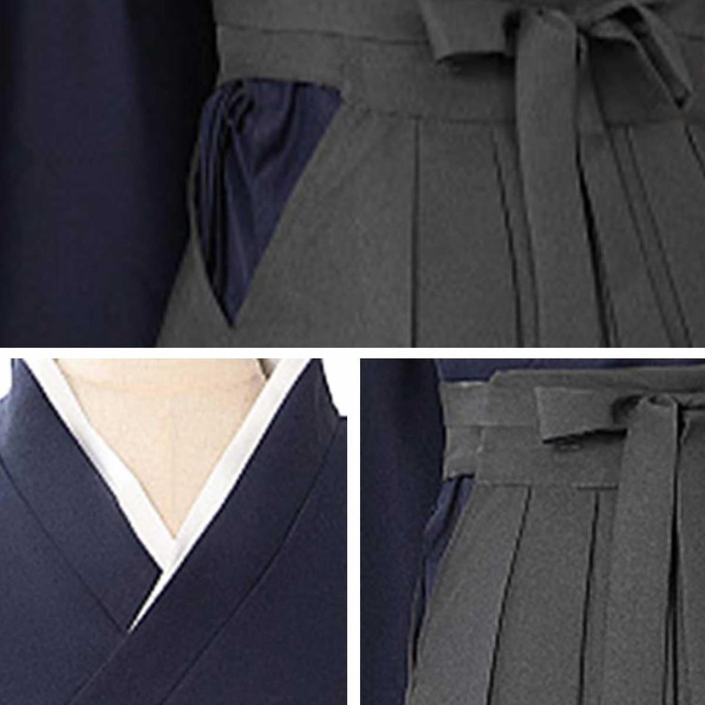 Костюм кимоно для косплея самурая с костюмом самурая Кэнсина [monoii] хакама,