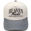 HEAVEN Made Truck Driver Hat Alphabet Embroidery Vintage Leopard Print Color Matching Baseball Cap Men's and Women's Casual