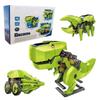 Robot Dinosaur Toys 3 In 1 Solar Insects Robots Drill Machines Assembled Building Games Toy for