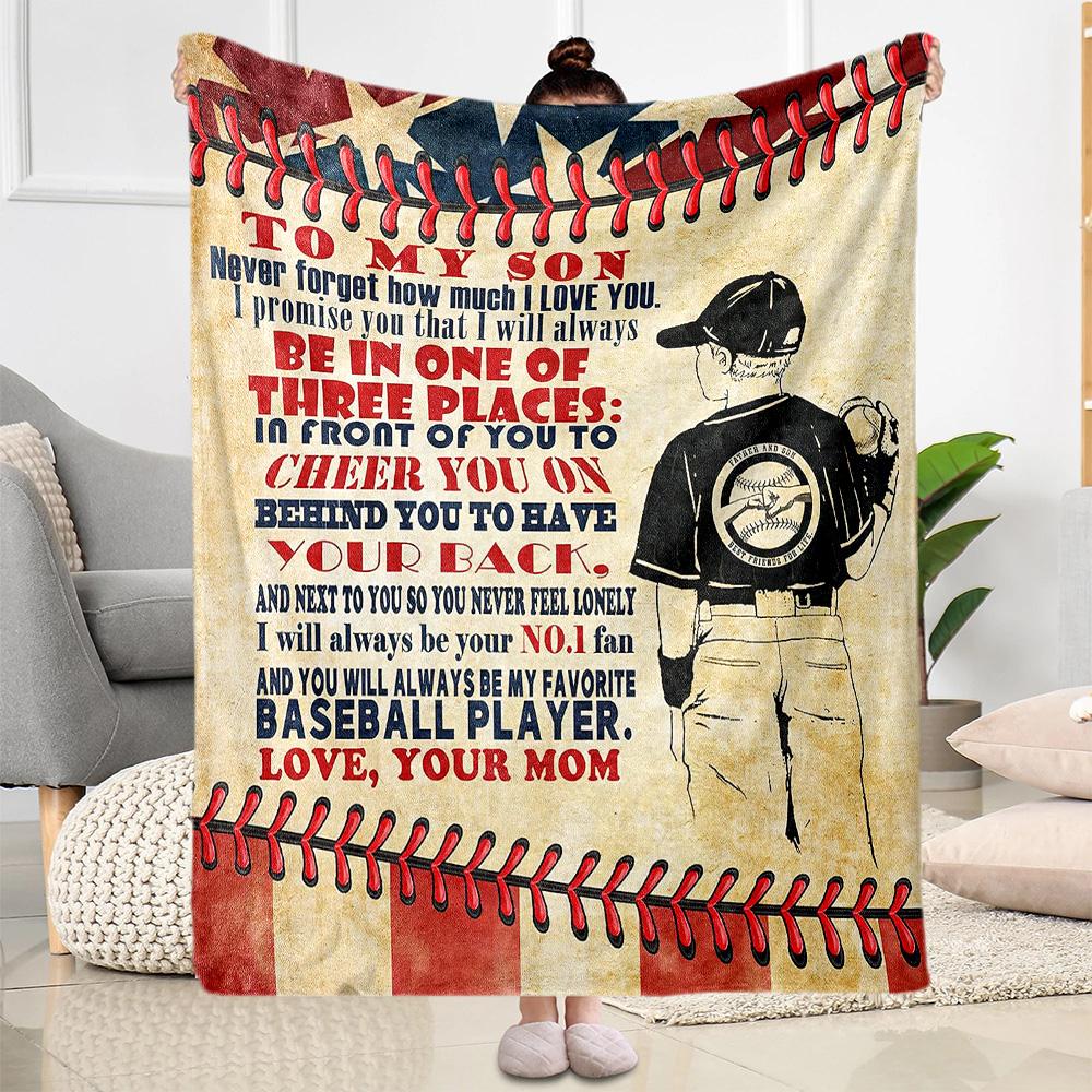 Softball Inspiration Collage Blankets are suitable for living rooms, bedrooms, camping, and other places, making them an ideal choice for gifts.
