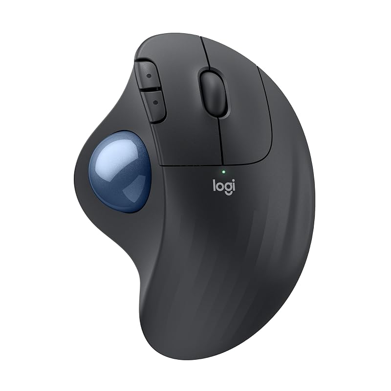 Logitech Тихая Беспроводная Мышь-Трекбол M575SPGR Bluetooth Logibolt Беспроводная Windows Mac iPad OS Chrome Мышь-Трекбол Графит M575 M575SP
