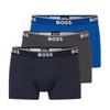 BOSS Мужское нижнее белье Логотип Боксеры (Пакет из 3)