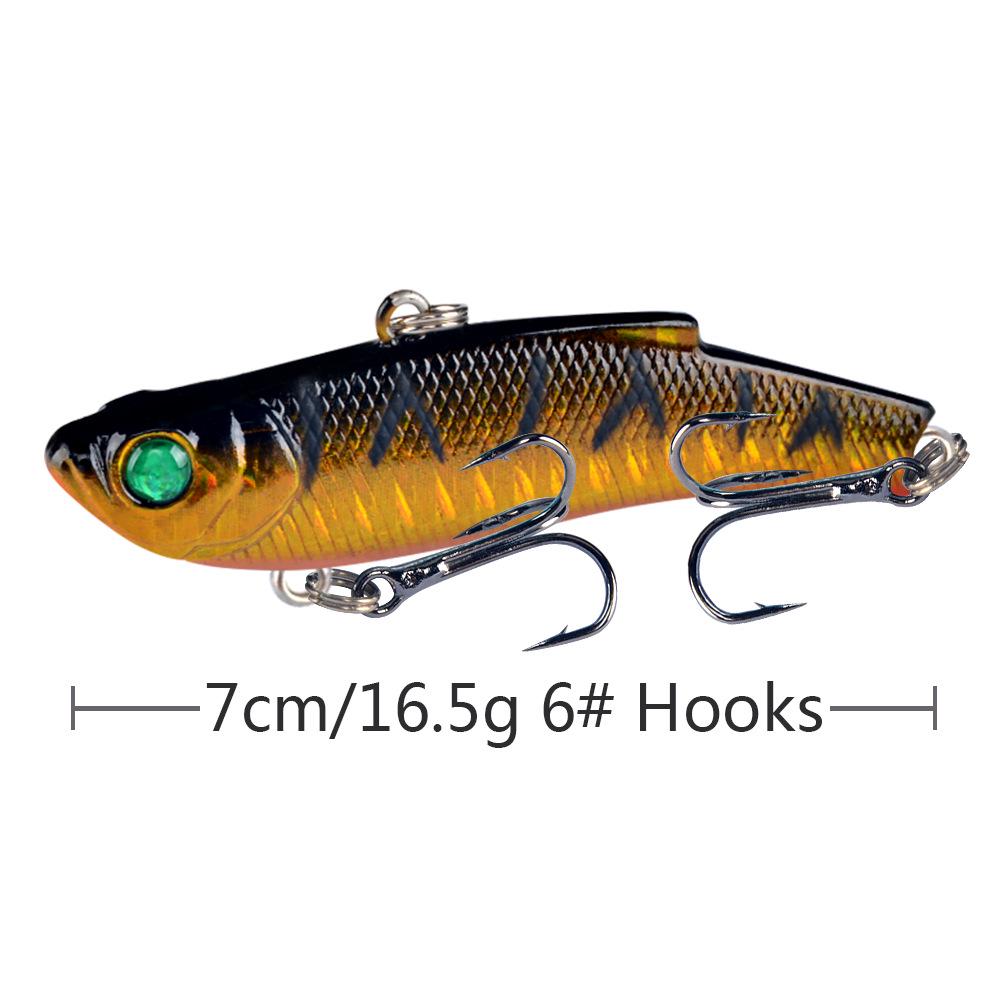 Рыболовная приманка Minnow VIB 7-цветная 7 см/17 г