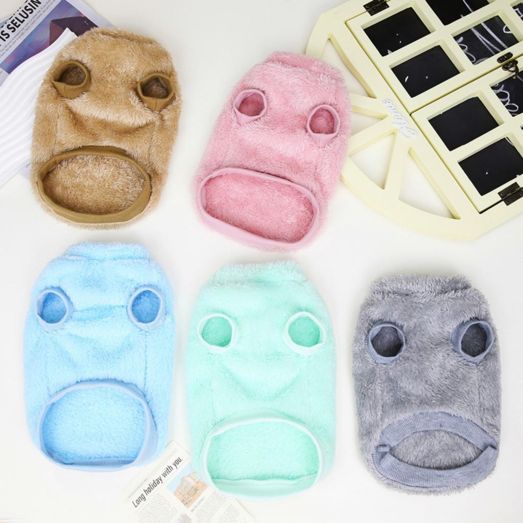 Dog Clothing, Warmth, Pet Clothing, Cats, Pet Clothing, Two Leg Fleece Clothing, Pull Tab Fleece Clothing
