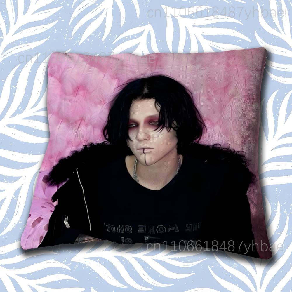 KKai Angel damage Pillow Case Short Plush Sofa Decorative Gift Home Doublesided Printing Cushio