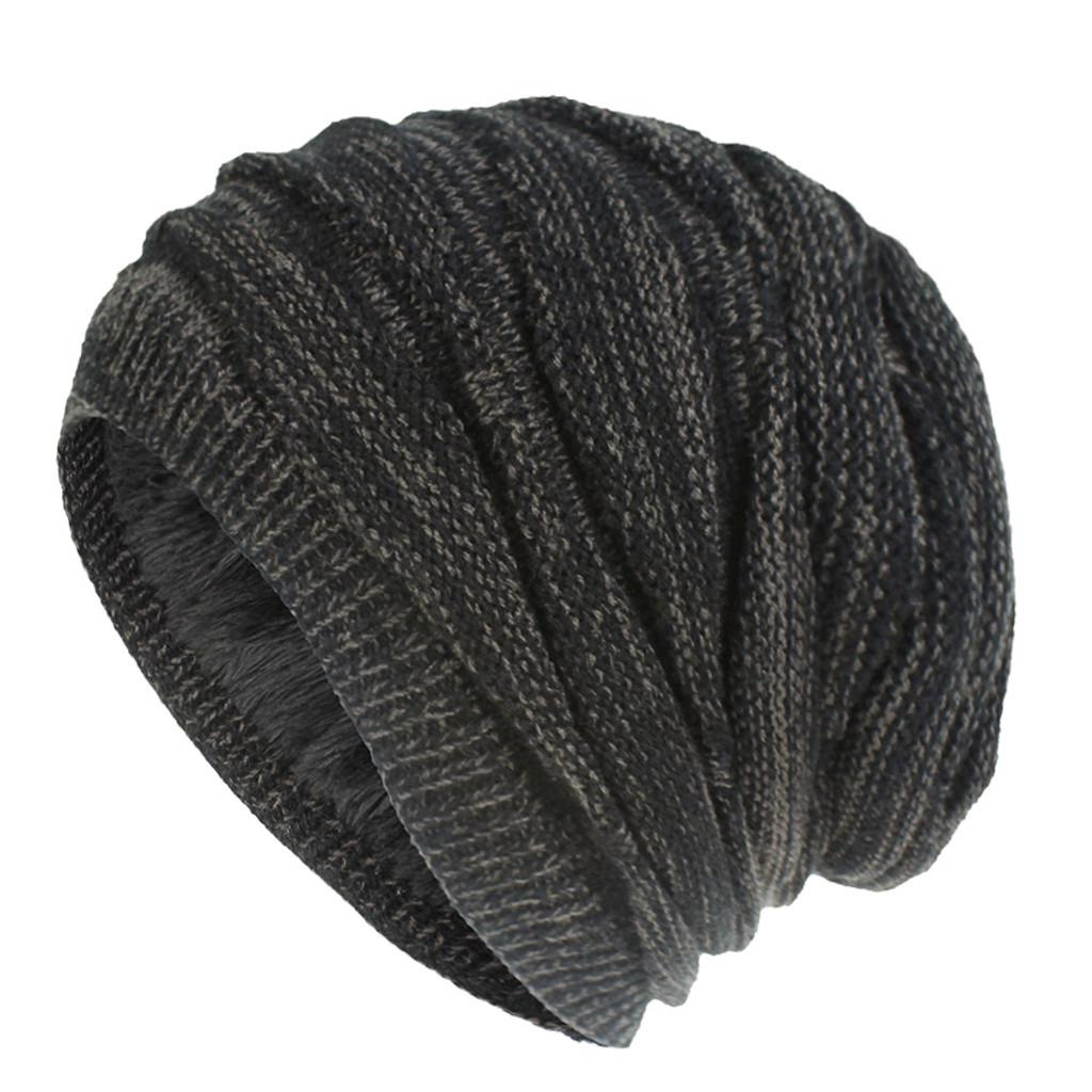 Унисекс для катания на лыжах, плюшевые модные теплые зимние шапки, вязаная хлопковая шапка