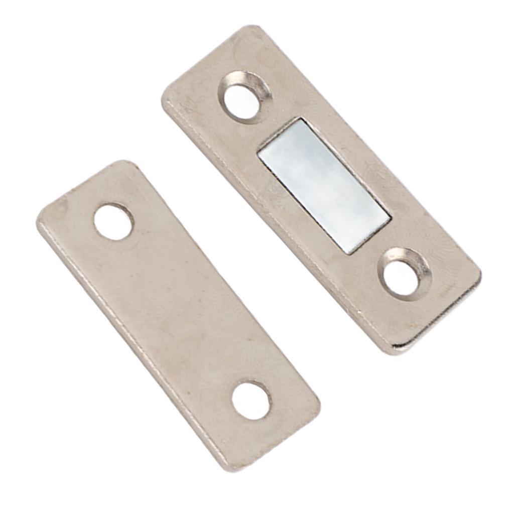 10PCS Set Cabinet Door Magnet Stainless Steel Cold Rolled Steel Cabinet Magnetic Catch Stick