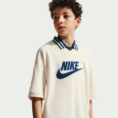 Kids' Nike Kids Tops Lapel Moderate