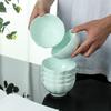 Jingpin Celadon Ceramic 4.5-inch Bowl Set (10-Piece)