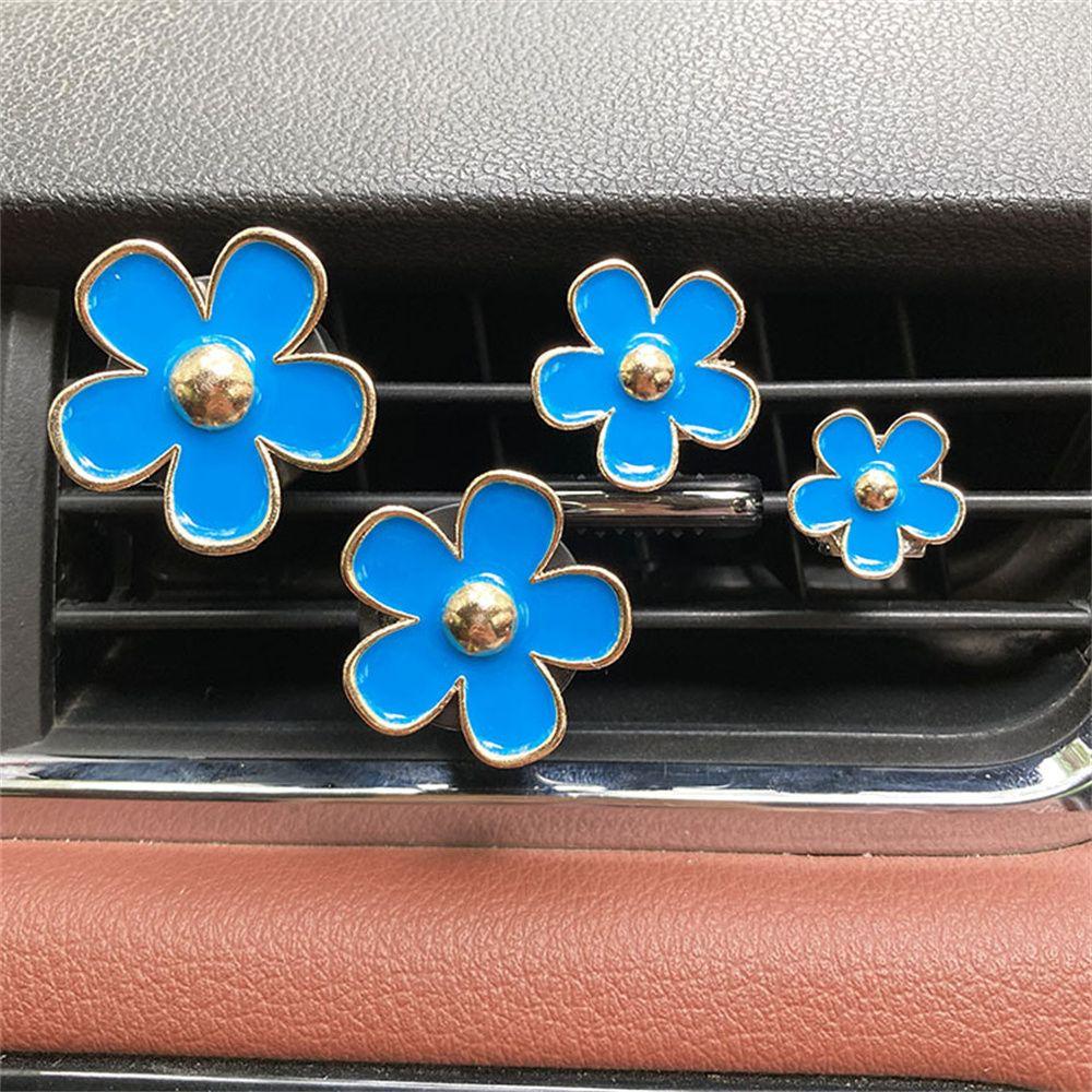 Daisy Flower Air Freshener Air Vent Clip Outlet Vent Clip Aromatherapy Clip Car Perfume Clip