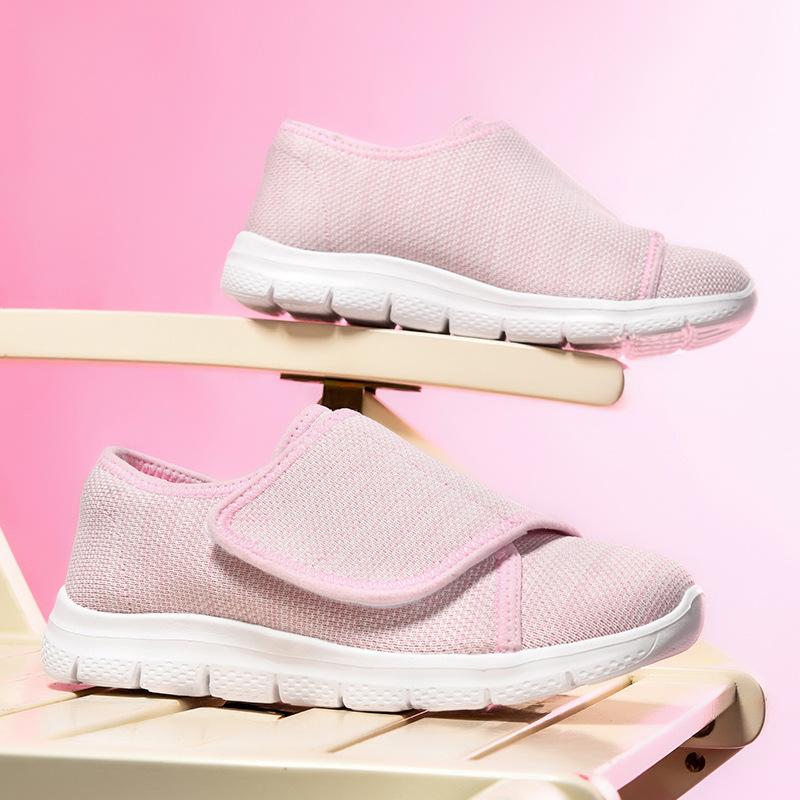 2025 New Spring and Summer Mesh Light and Breathable Velcro Women's Casual Shoes Light and Comfortable Women's Shoes