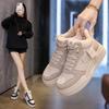 2025 Winter Velvet Warm Platform Cotton Shoes Women's Korean Version High-top Ins Tide Student Leisure Sports Women's Shoes K2705