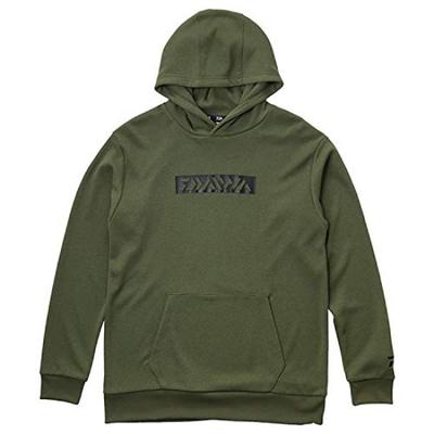 DAIWA Толстовка с капюшоном Dry Sweat Оливковая L DE-7021J