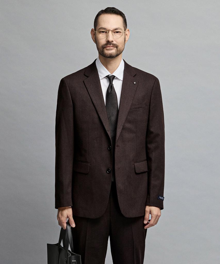STCO Extra Fine Wool 41 Two-Tone Suit Set_Wine (Classic Fit)_Ssjud62Set (A Type)