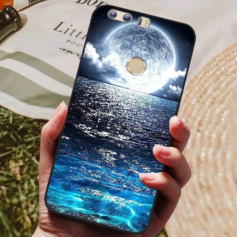 For Huawei Honor 8 5.2-inch Case Silicon Back Cover Phone Case for Huawei Honor 8 Cases Soft bumper coque Honor8 FRD-L19 Coques