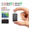 NEW Wireless CarPlay Adapter Wireless Android Auto Adapter 2 In 1 for Mazda Subaru Citroen Mercedes Kia Ford Opel