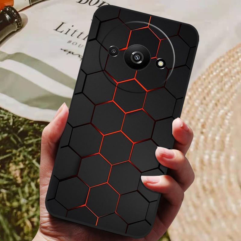Чехол для Xiaomi Redmi A3, роскошный силиконовый чехол для телефона Redmi A3, полностью защитный чехол для Redmi A3 A 3 6.71" с мультяшным рисунком.