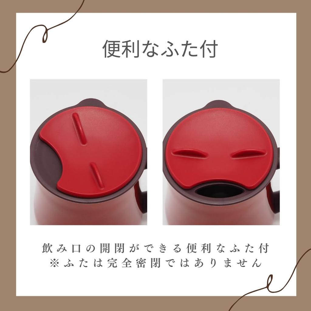 Kevnhaun Stainless Steel Mug with Lid, 330ml, Teal, Double Vacuum Walled, Sliding Lid for Drinking with the Lid On, Insulates Hot and Cold Drinks,