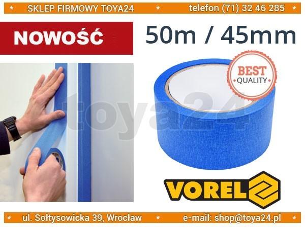 Blue masking tape 50m/48mm 75125 VOREL