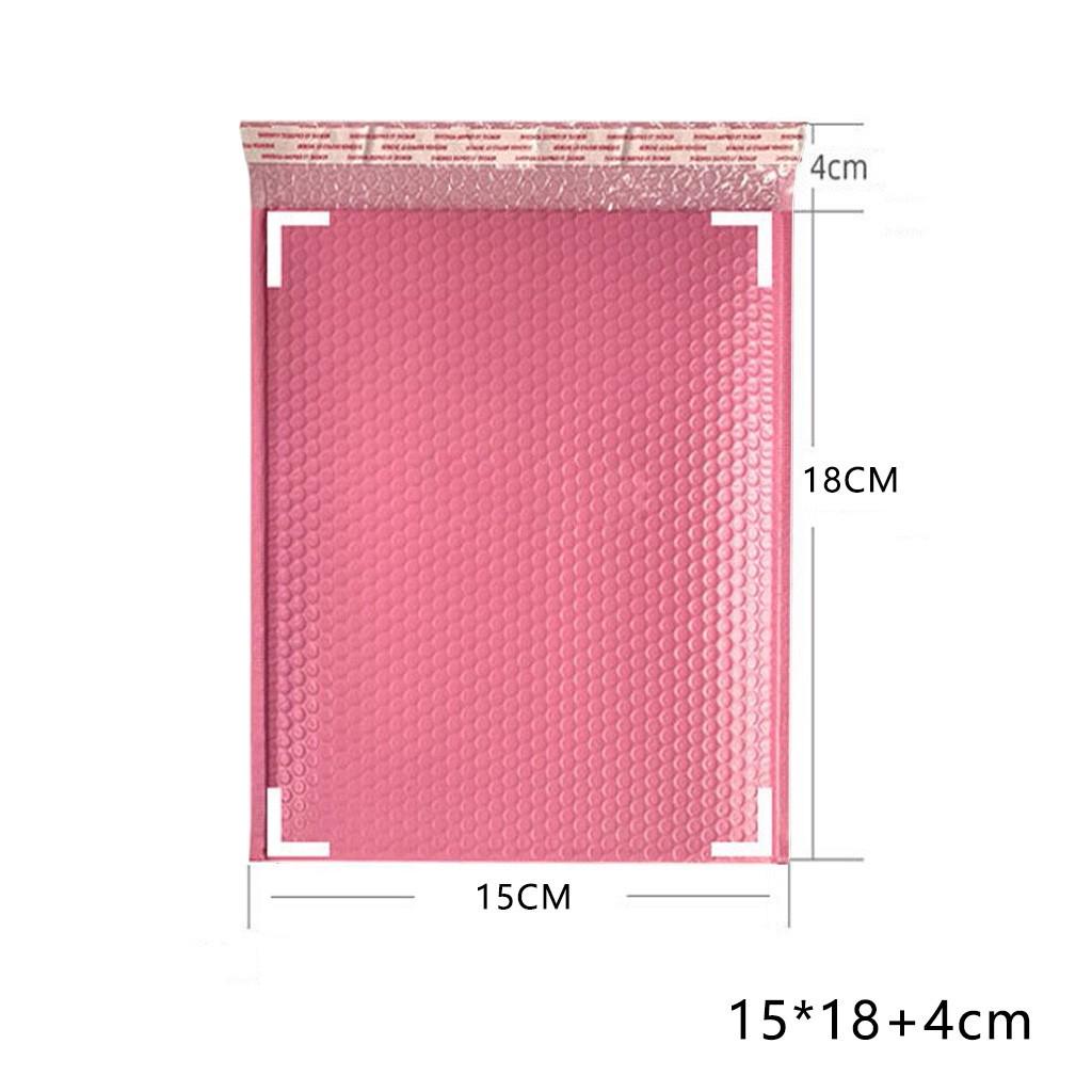 10Pcs Bubble Mailers Padded Envelopes Lined Poly Mailer Self Seal Pink