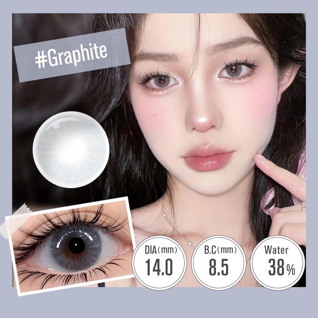 (0.00~-8.00) Prescription Color Contact Lenses Natural Color Eye Lens for Vision Colored Lenses with Diopters Myopia Contact Lenses
