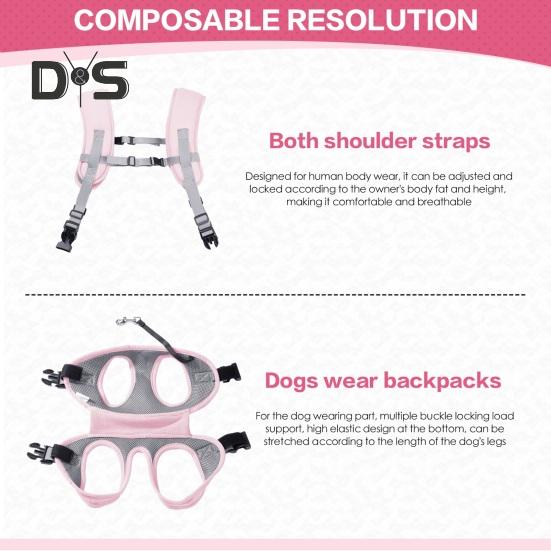 Ремень для подъема собаки, аварийный рюкзак, поддержка задней ноги питомца, подъемник для всего тела, переноска для домашних животных, регулируемый слинг для собак для больших собак