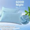 1-2 Pieces New Summer Cool Bean Pillowcase Air Conditioning Pillow Without Pillow 48x74cm for Warm Nights Summer Pillowcases