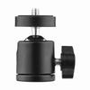 1pc Mini Swivel Ball Head Tripod Head 360 Degree Rotating Mount Base Adapter with Universal 1 4 Inch Screw Mounts for