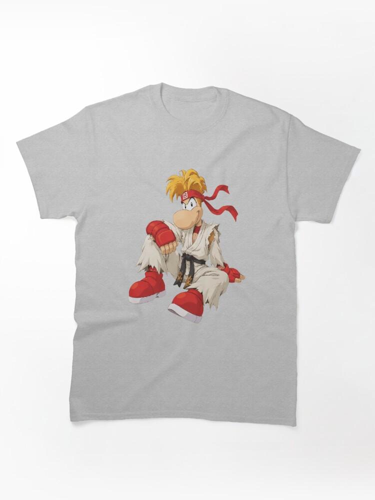 Rayman A0074 Rayman Hadouken Pose Classic Unisex T-shirt