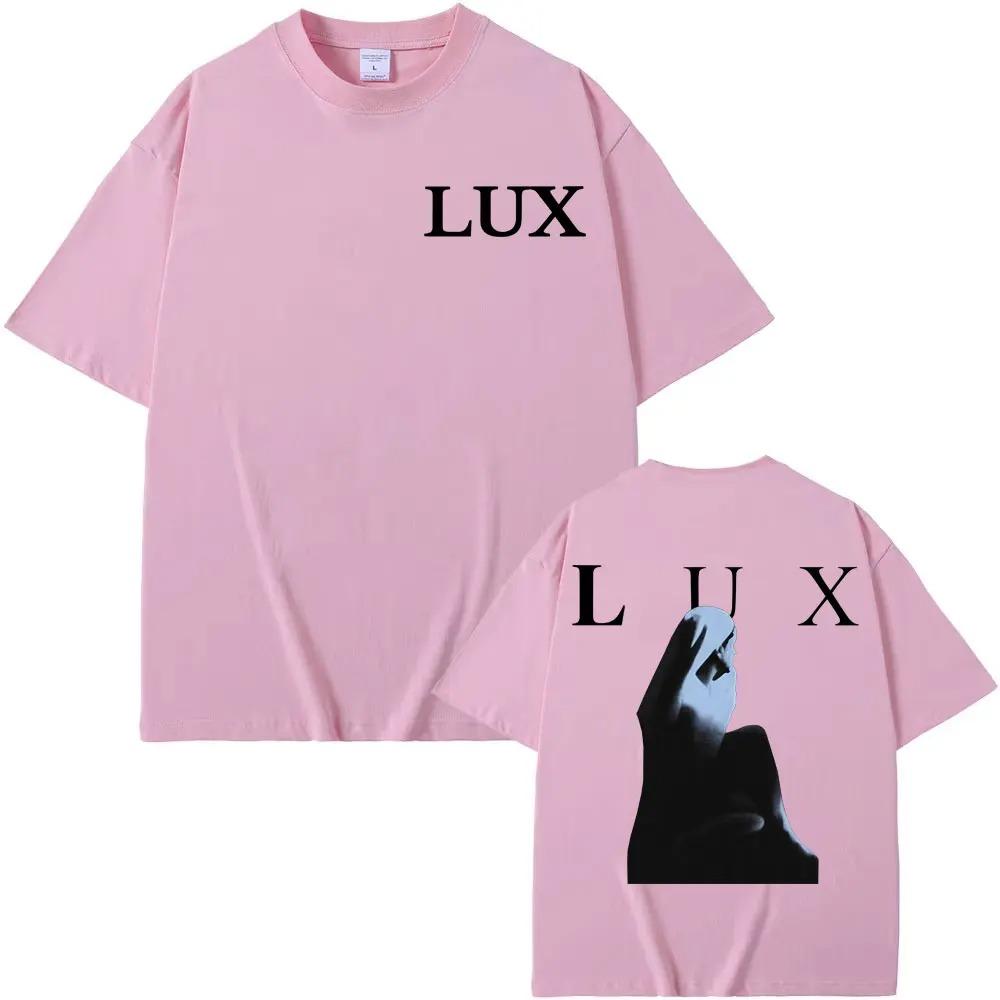 Rosalia Singer LUX New Album Graphic TShirt Unisex Casual Short Sleeve Trendy Hip Hop Streetwear Men And Women Tshirt