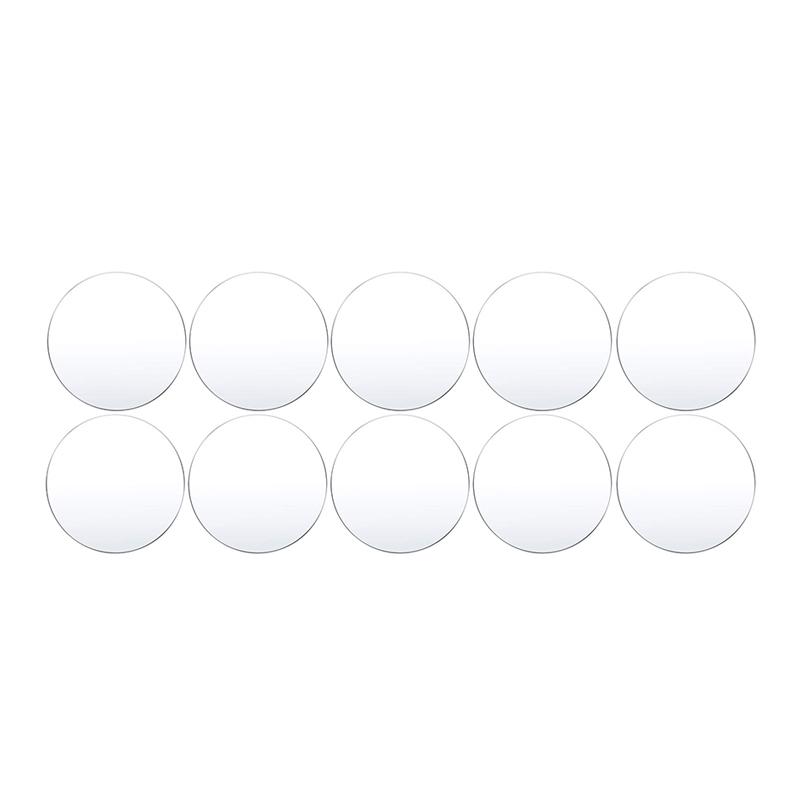 10/20 шт. Круглый прозрачный акриловый лист, прозрачная оргстеклянная пластина/стеклянная декоративная фигурка для торта, пустые акриловые диски, инструменты для украшения торта