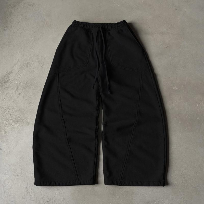 Европейские и американские мужские и женские спортивные брюки с широкими штанинами весна/лето